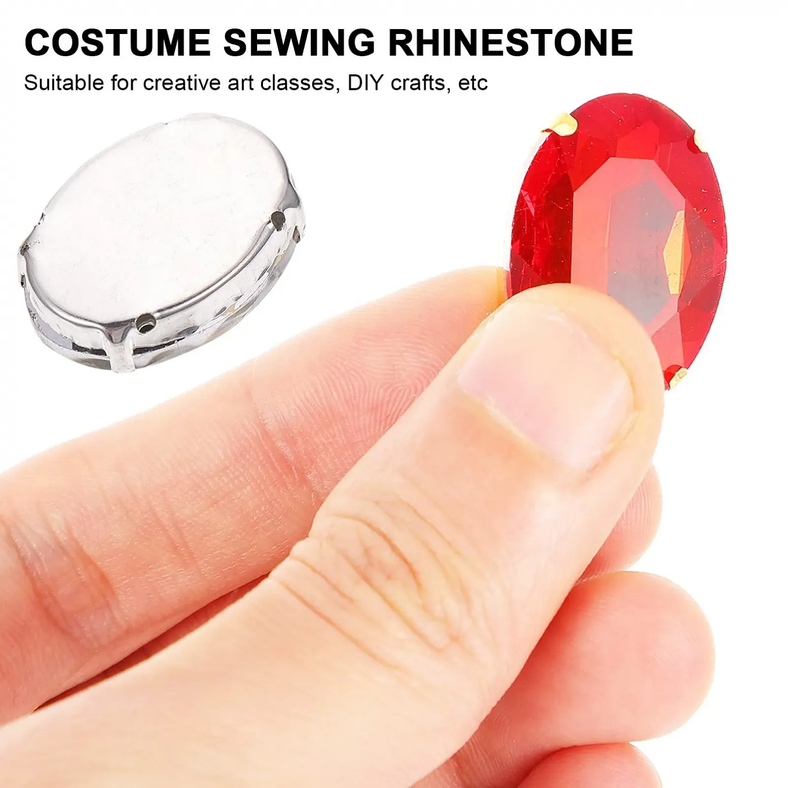 Пришивні скляні кристали STOBOK для аксесуарів для одягу, фото №7