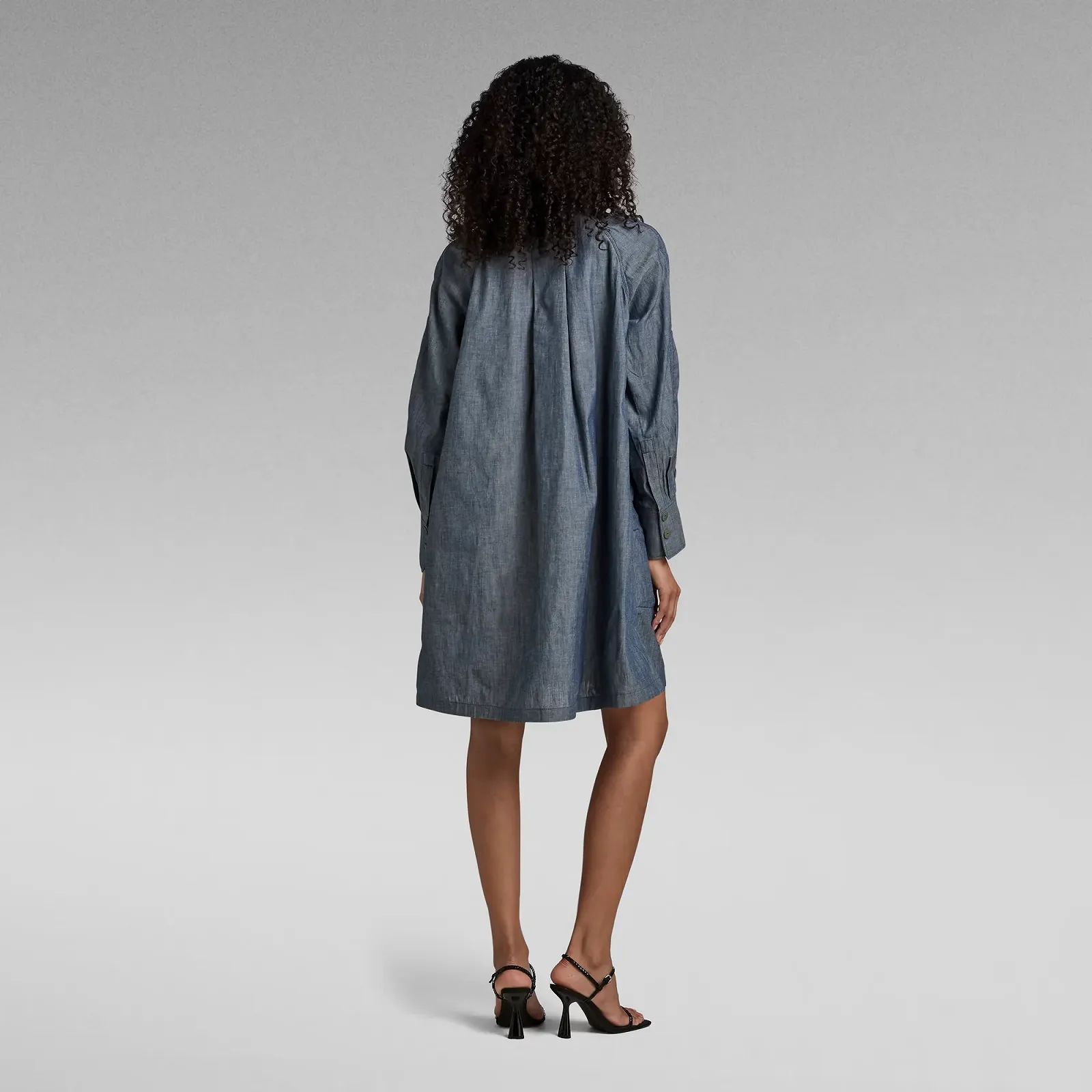 Женское платье G-Star RAW V-Neck Tunic Dress - S, фото №3 Женское платье G-Star RAW V-Neck Tunic Dress - S, фото №3