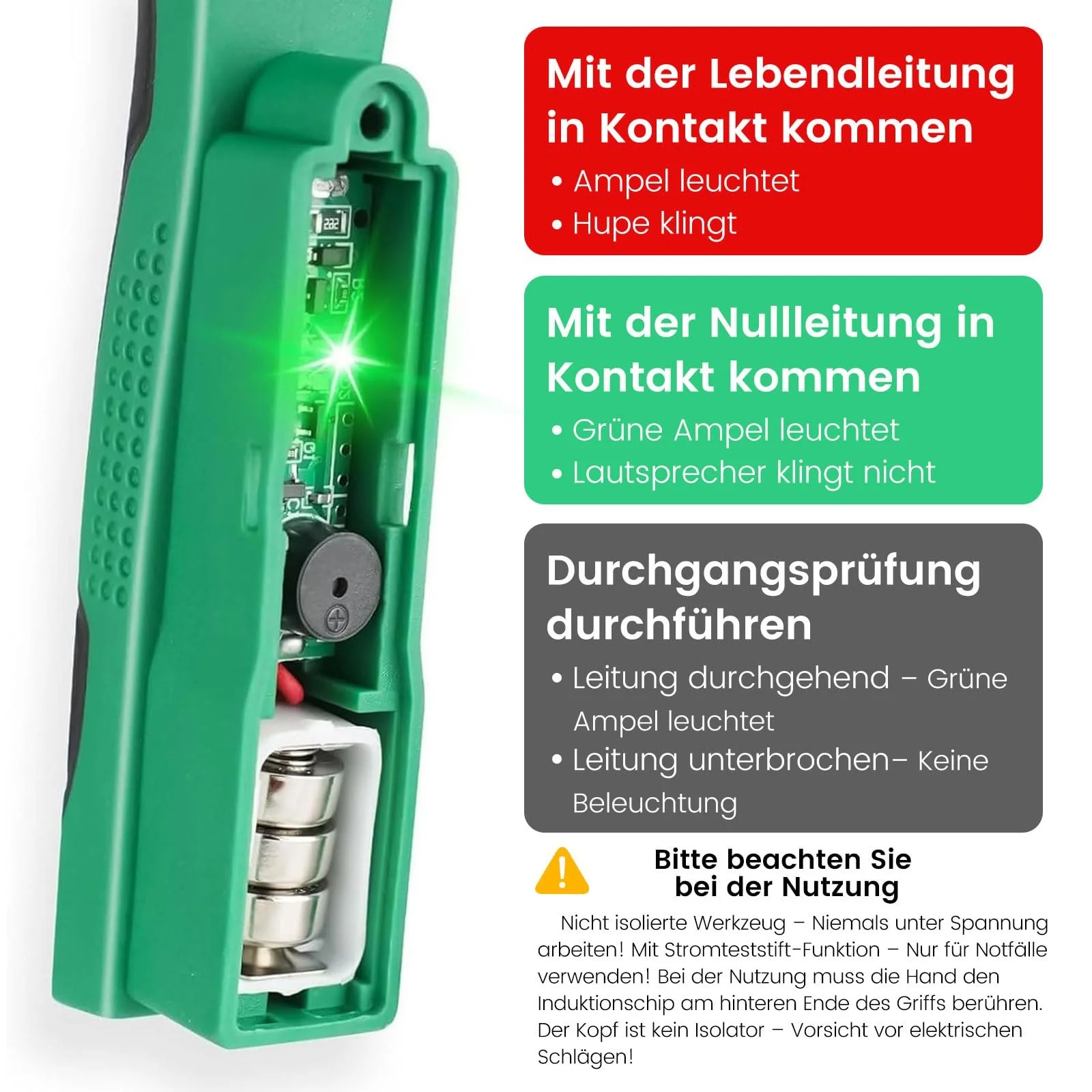 Стриппер 8-в-1 с функцией измерения тока и тестером напряжения, фото №3