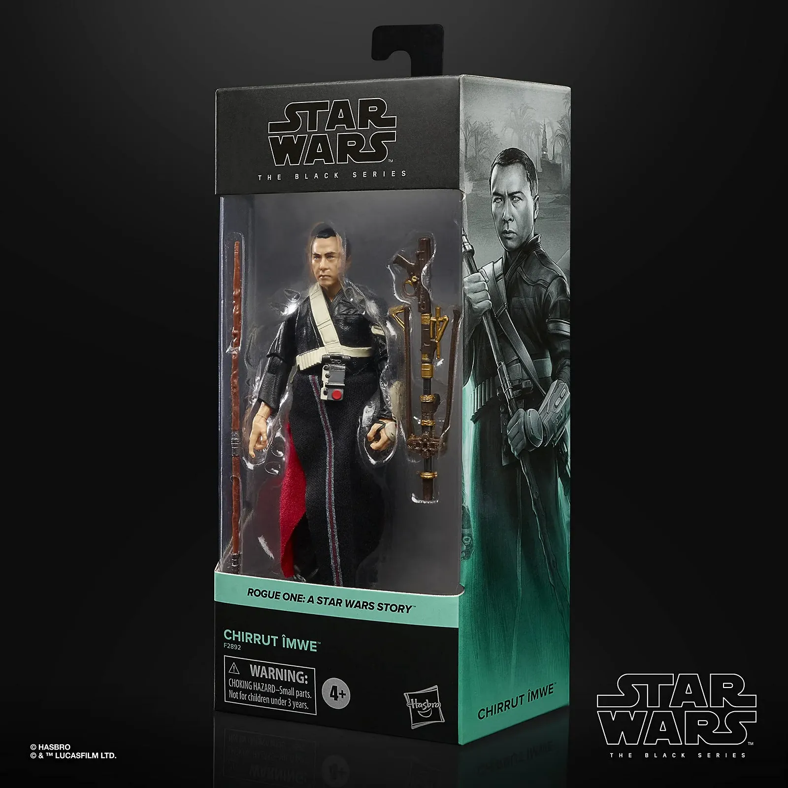 Аксессуар Hasbro Star Wars The Black Series Chirrut Îmwe F28925L00 Разноцветный, фото №3