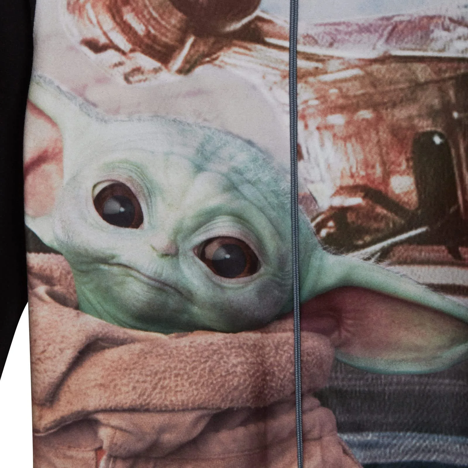 Флисовая пижама Star Wars Цельный одежда для сна с молнией, фото №2