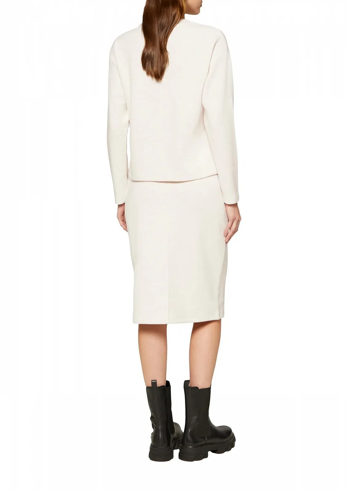 Кофта s.Oliver Soft з ребристими деталями на комірі, фото №4 Кофта s.Oliver Soft з ребристими деталями на комірі, фото №4