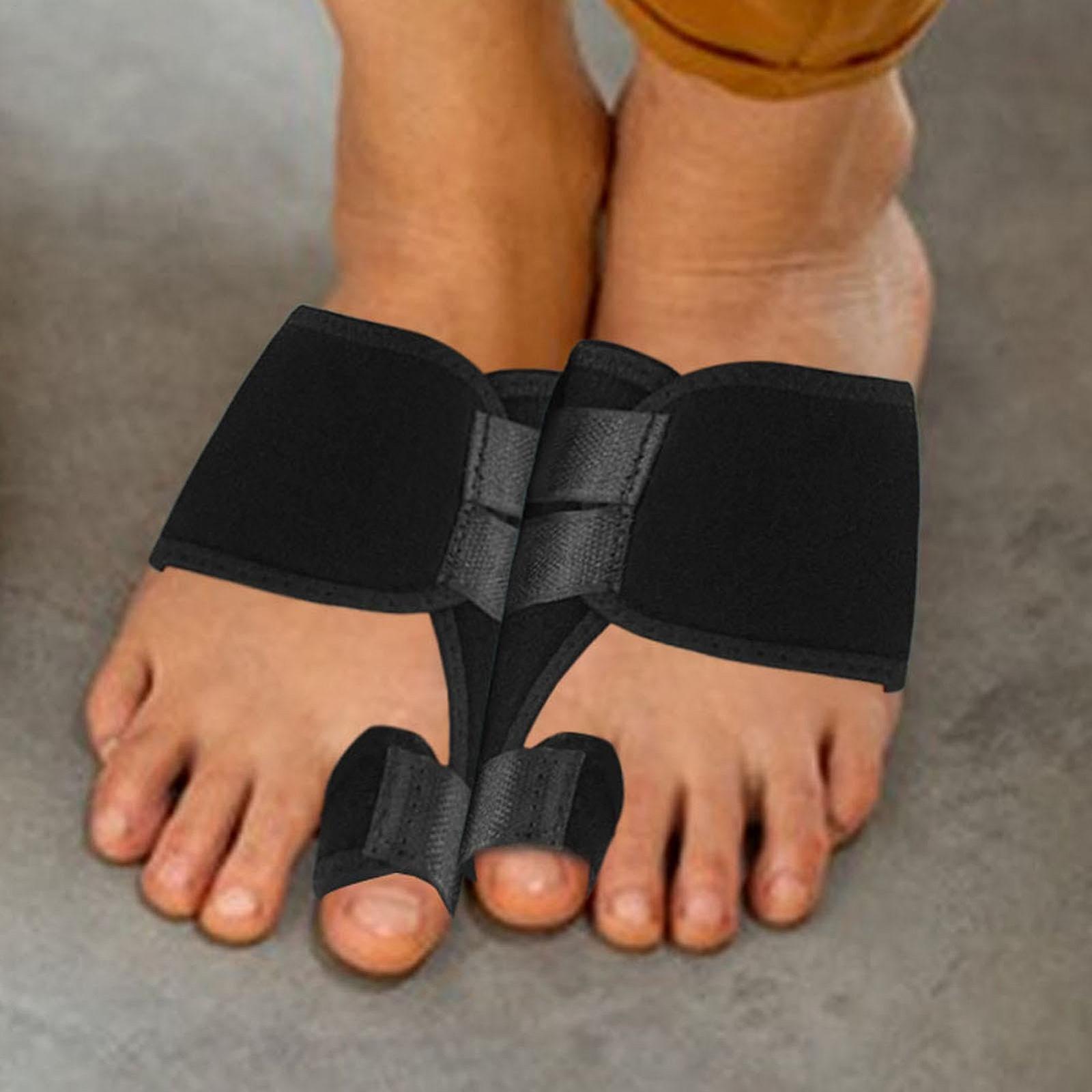 Шина для великого пальця стопи Hallux Valgus Corrector Набір з 2 Curl Hallux Strains, регульований, фото №9