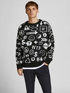 Пуловер JORINFO KNIT CREW NECK KA KNT21 12206845 Fit:WIDE Jack&Jones  XL - Фото 1