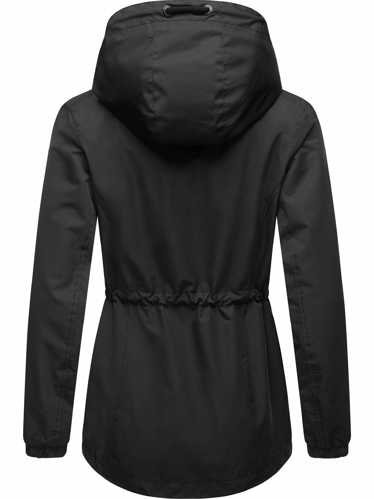 Водонепроницаемая Переходная Куртка Ragwear Dankka Tech YOUMODO Женская (Водонепроницаемость: 11 000 мм) Легкая Куртка Короткая с Капюшоном, фото №3