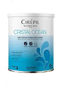 Воск в банке Cirepil Strip Wax Cristal Océan 800 г - Фото 1