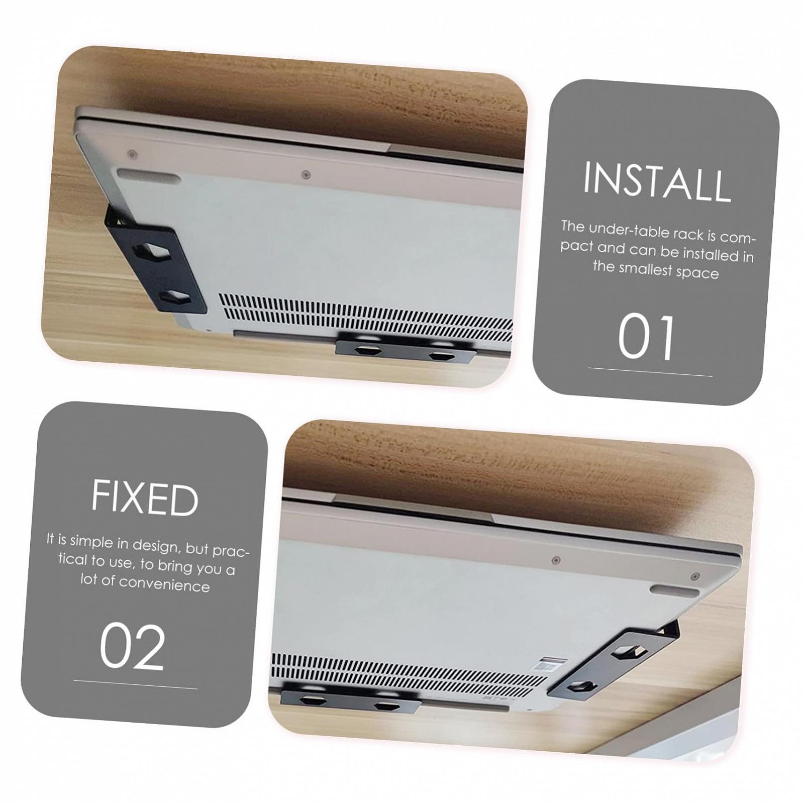 Подставка для ноутбука Untertisch, для хранения планшета, черная, фото №3 Подставка для ноутбука Untertisch, для хранения планшета, черная, фото №3