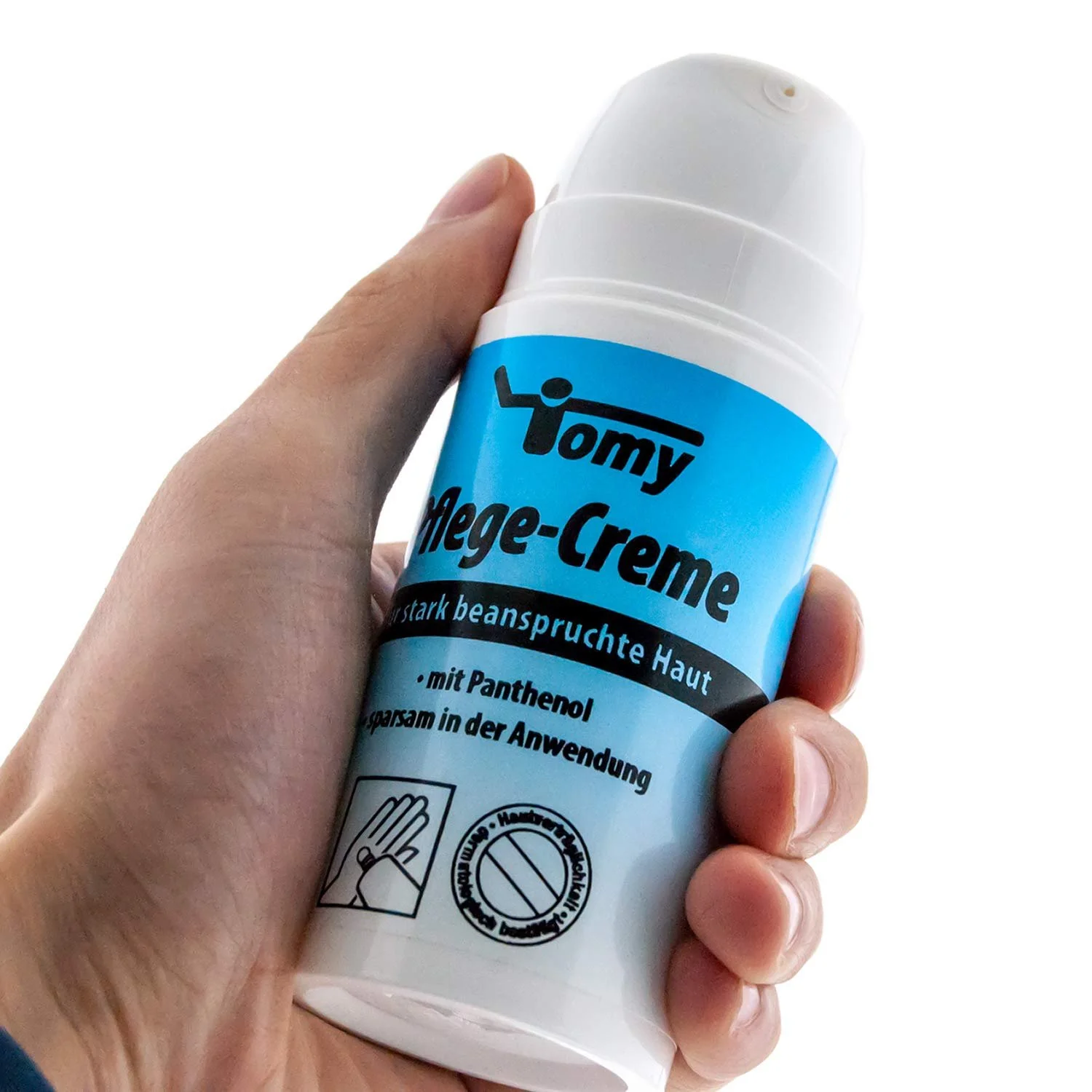 Крем Tomy Care для рук и лица 100 мл Вакуумный диспенсер с высококачественными компонентами для ухода за кожей Интенсивно питает, фото №3