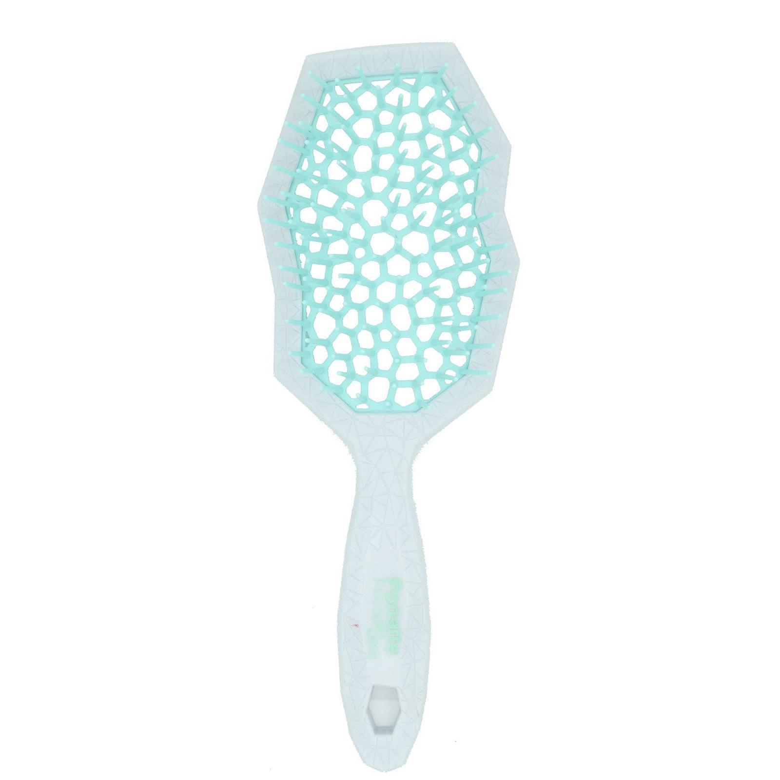 Щітка PONETTE FRIENDSEA Quick Drying Anti Pull, синьо-бірюзова, фото №4