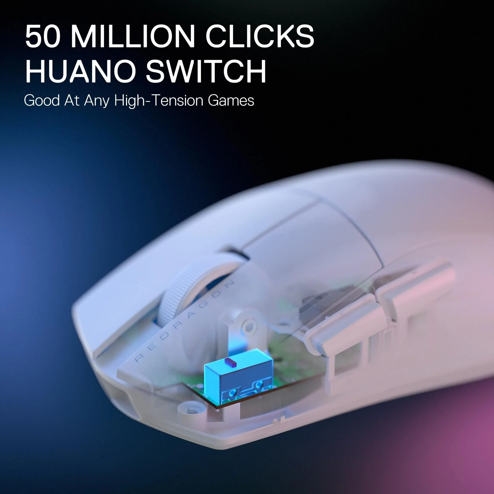 Миша Redragon M916 PRO Бездротова Ігрова, 49г Ультра Легка 26K DPI, фото №5