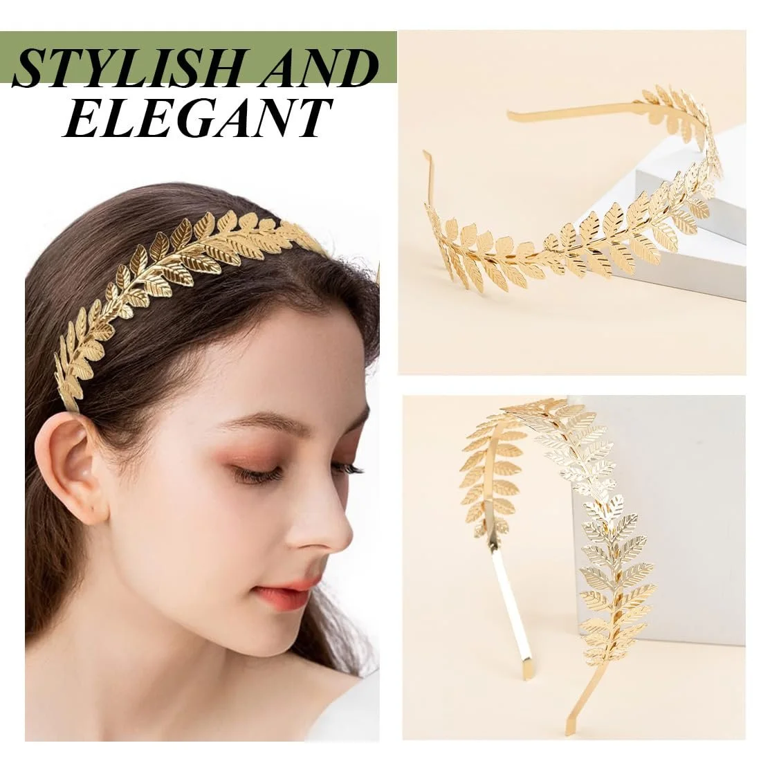 Жіноча Обруч на голову Леопардовий принт, фото №4