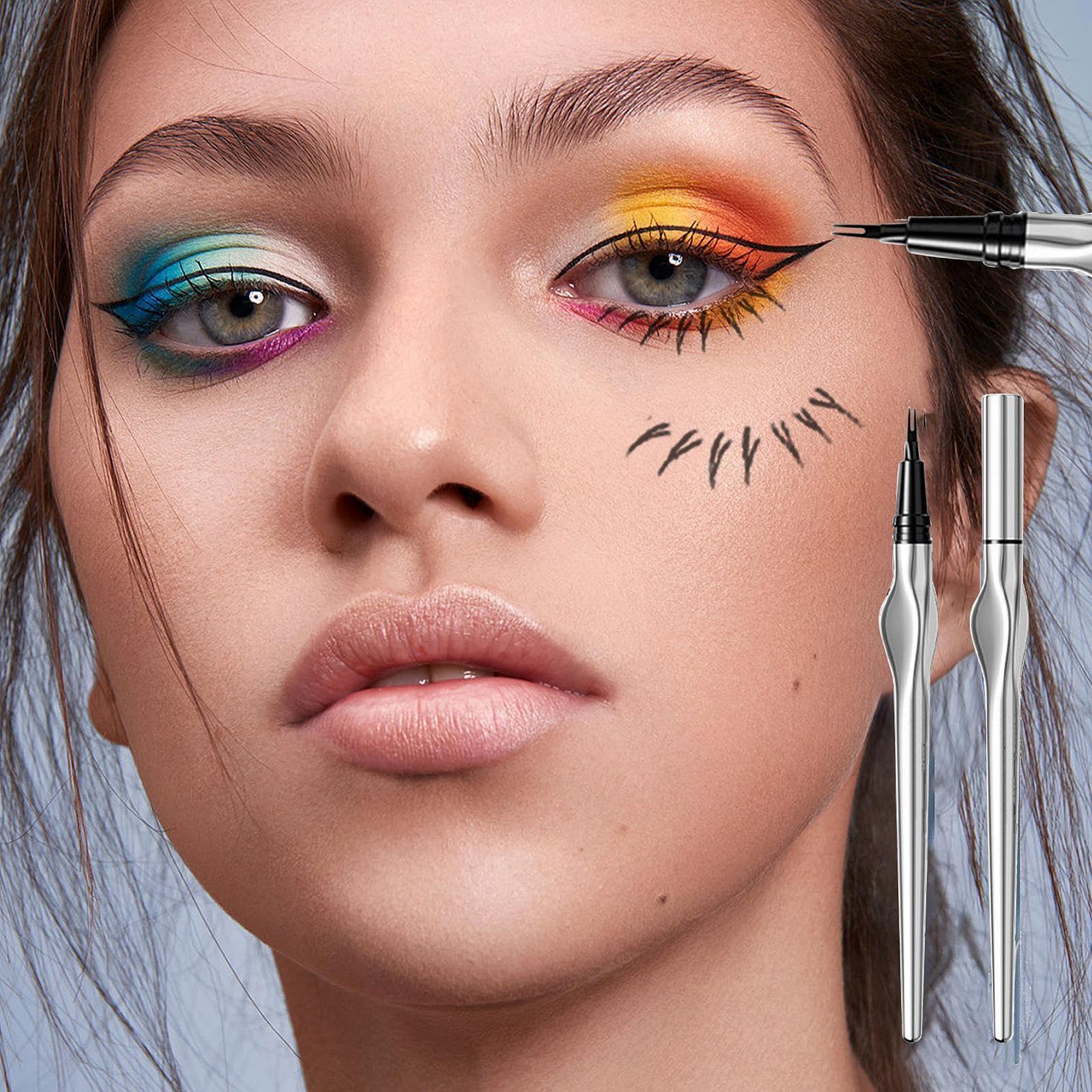 Жидкая подводка lyanny с двойным наконечником для нижних ресниц, фото №6