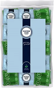 Презервативи MISTER SIZE Real Feel 47 мм XS екстратонкі екстравологі, 100 шт. - Фото 1