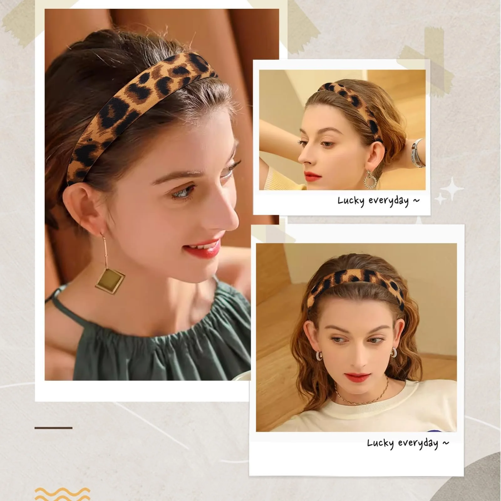 Обруч Леопардовый Kinretixia 3 шт, фото №7