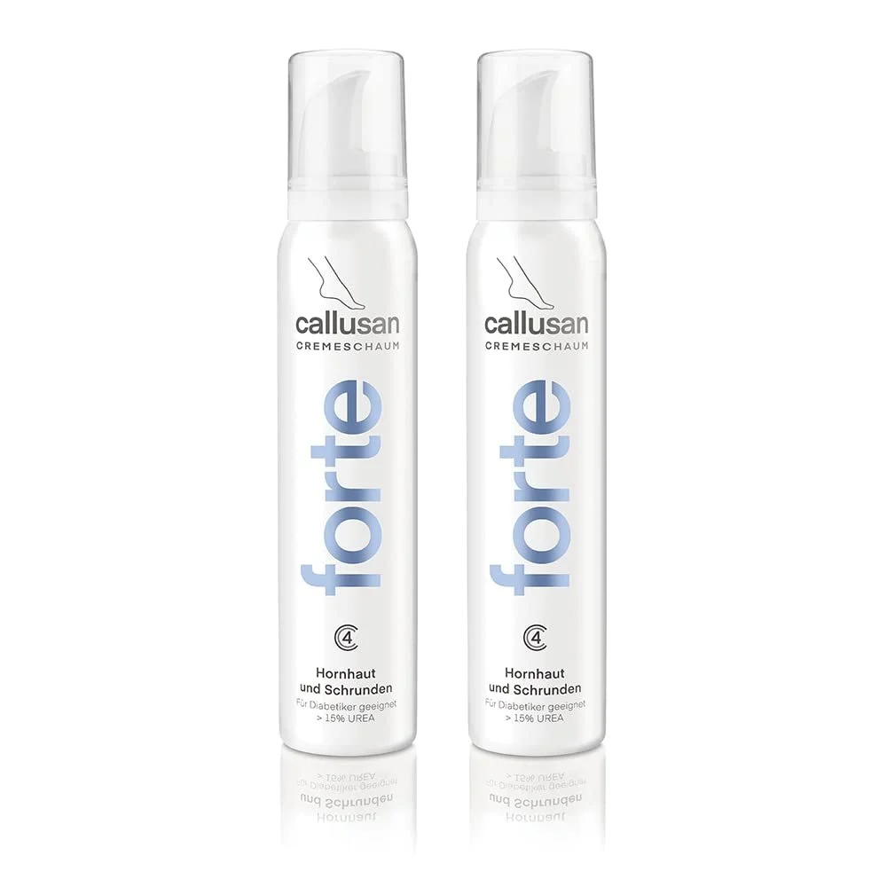 Крем-пенка для ног Callusan Forte для удаления мозолей 2 x 300 мл., фото №1