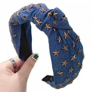 Купити Обруч Turbo Elegant Ceremony Party Brillabenny Блакитний Джинс - Фото 1 Обруч Turbo Elegant Ceremony Party Brillabenny Блакитний Джинс - Фото 1