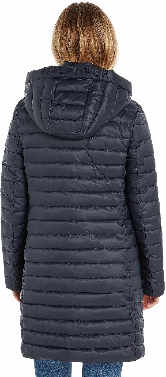 Пальто Tommy Hilfiger стьобане жіноче, фото №2 Пальто Tommy Hilfiger стьобане жіноче, фото №2