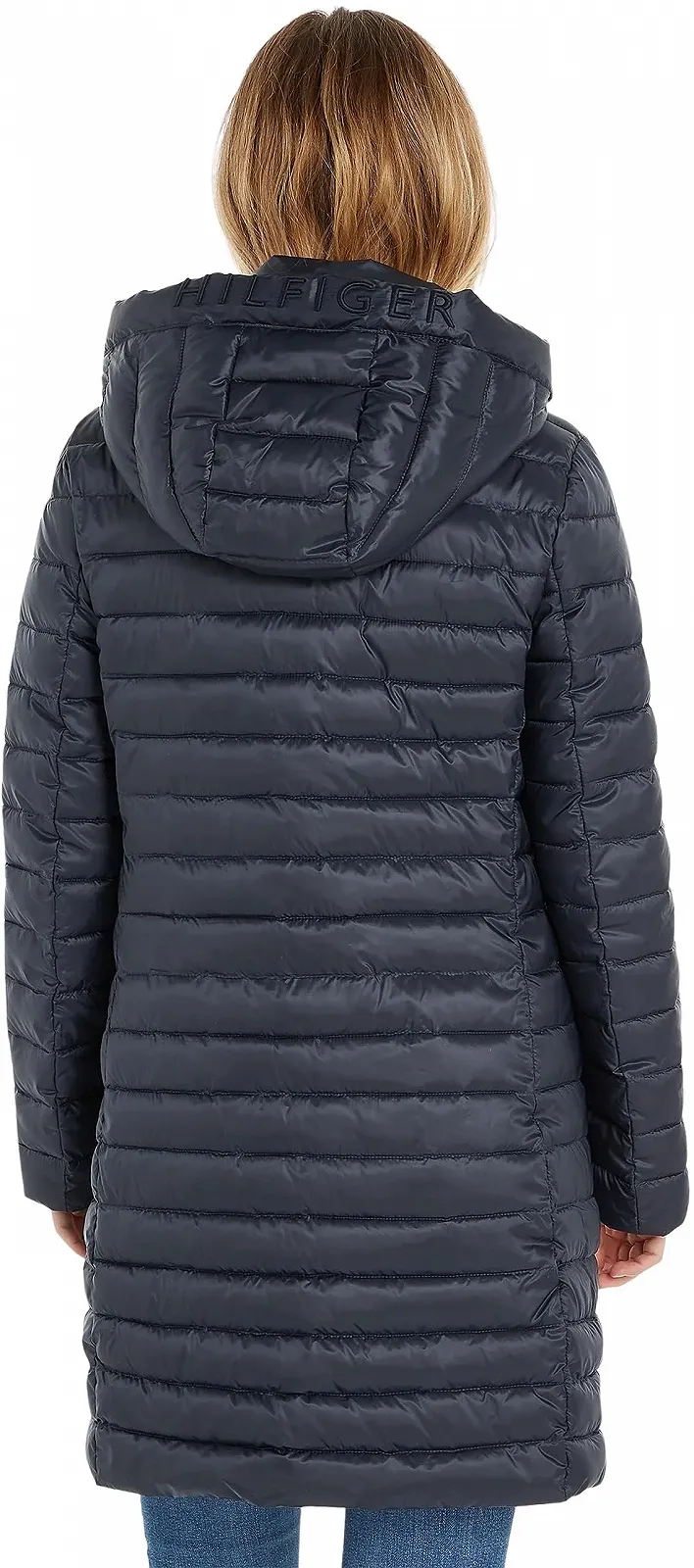 Пальто Tommy Hilfiger стьобане жіноче, фото №2 Пальто Tommy Hilfiger стьобане жіноче, фото №2