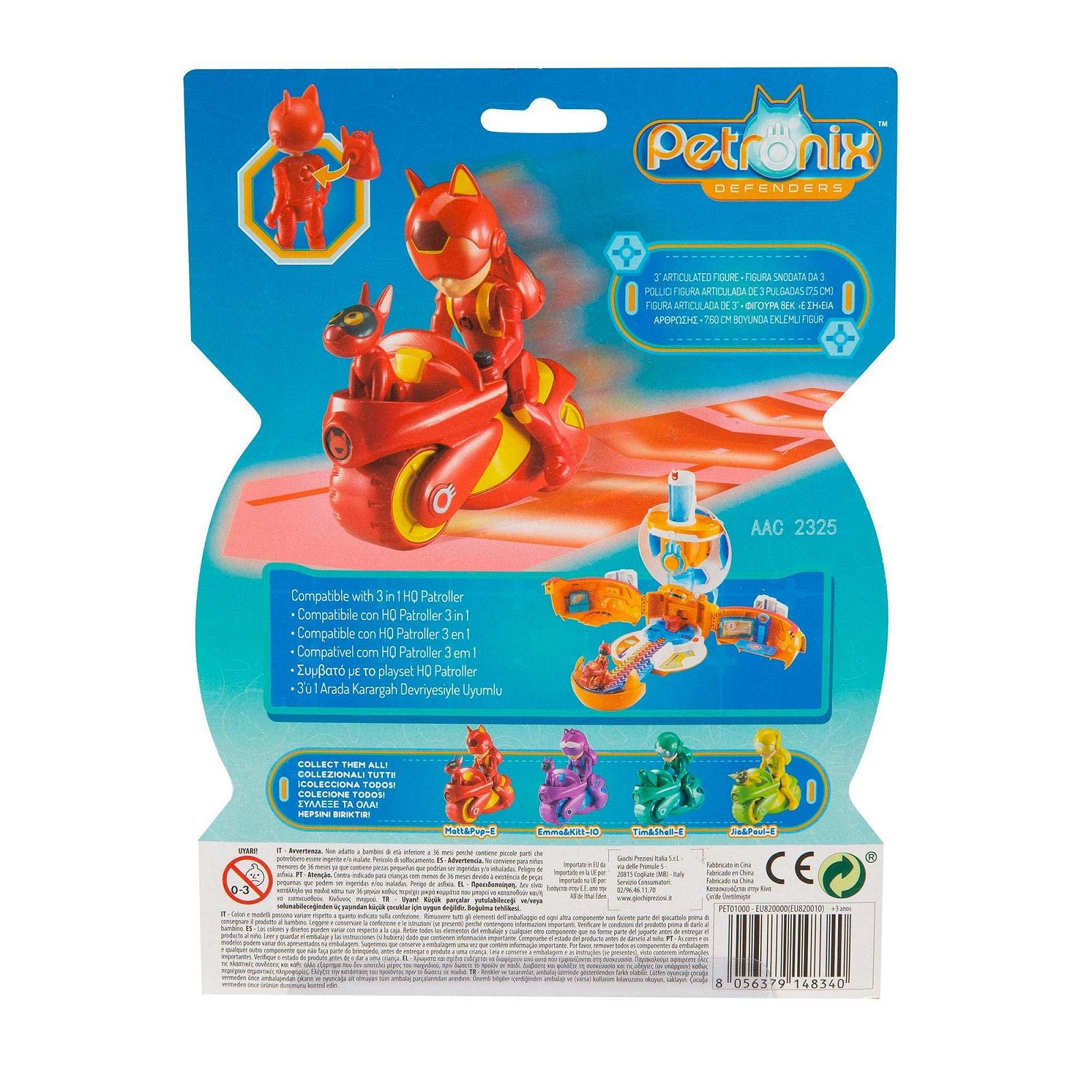 Игрушка Petronix Free Wheel с фигуркой 7 см и съемным рюкзаком, фото №3