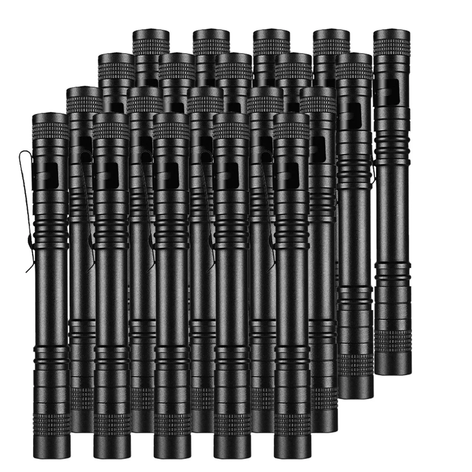 Фонарик MODOAO Pocket Pen, 20 шт, Мини LED, Супер маленький, с карманным зажимом, фото №1