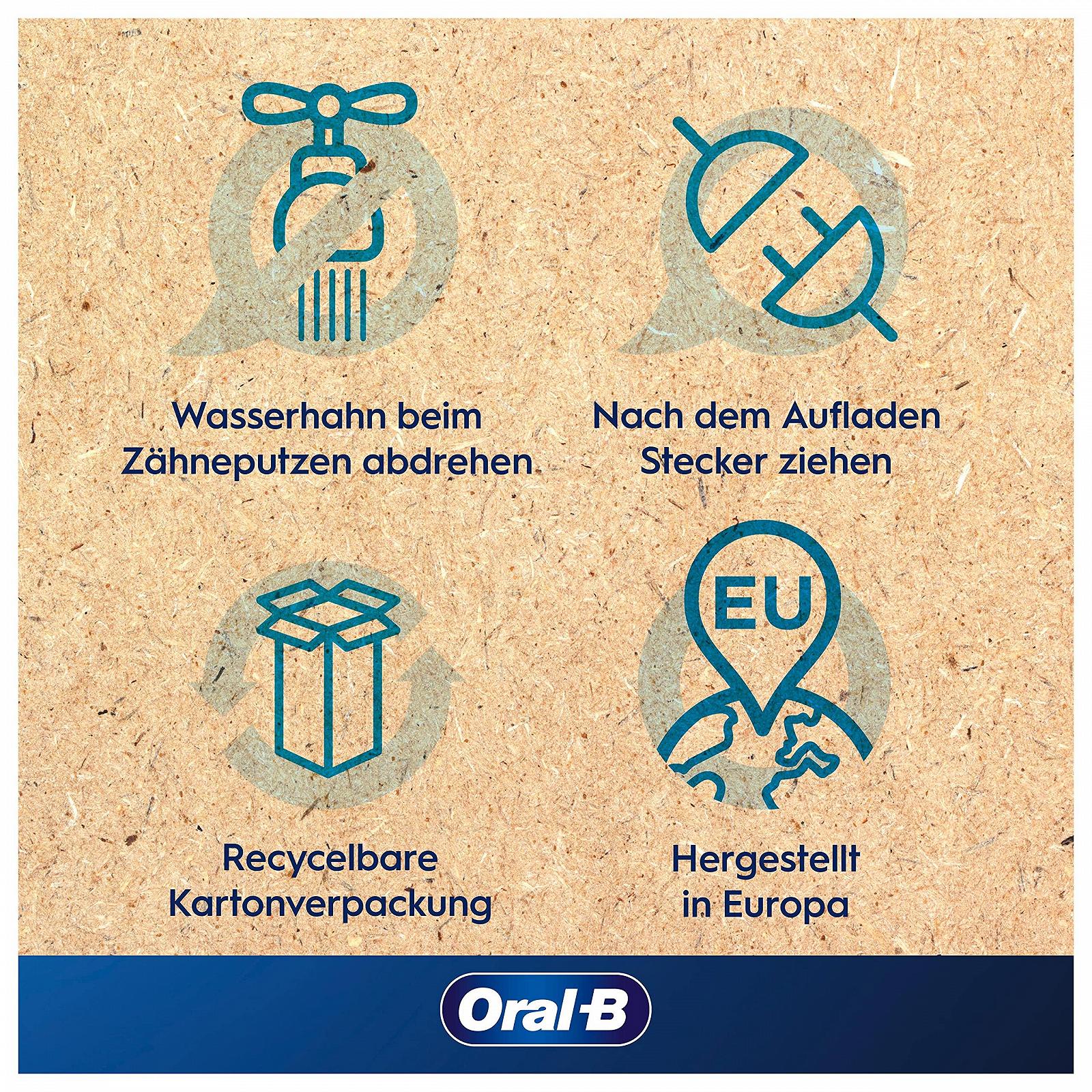 Електрична зубна щітка Oral-B PRO 3 3500 Біла, фото №7