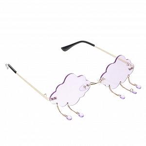 Сонцезахисні окуляри LIFKOME Смішні у вигляді хмар - Фото 1