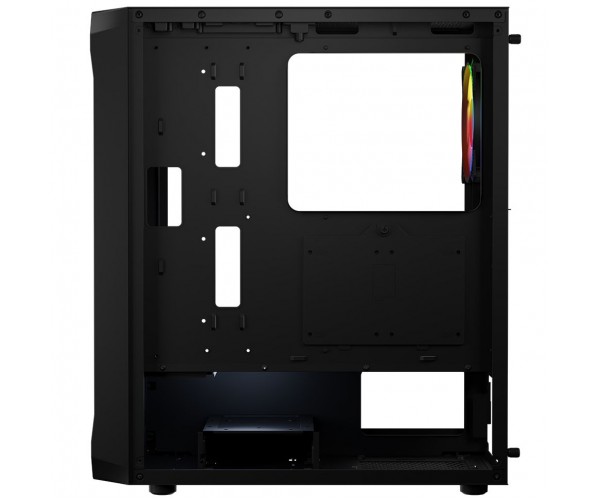 Корпус LogicConcept PORTOS MESH GLASS ARGB fans 4x120mm BLACK без БЖ ATX, фото №8