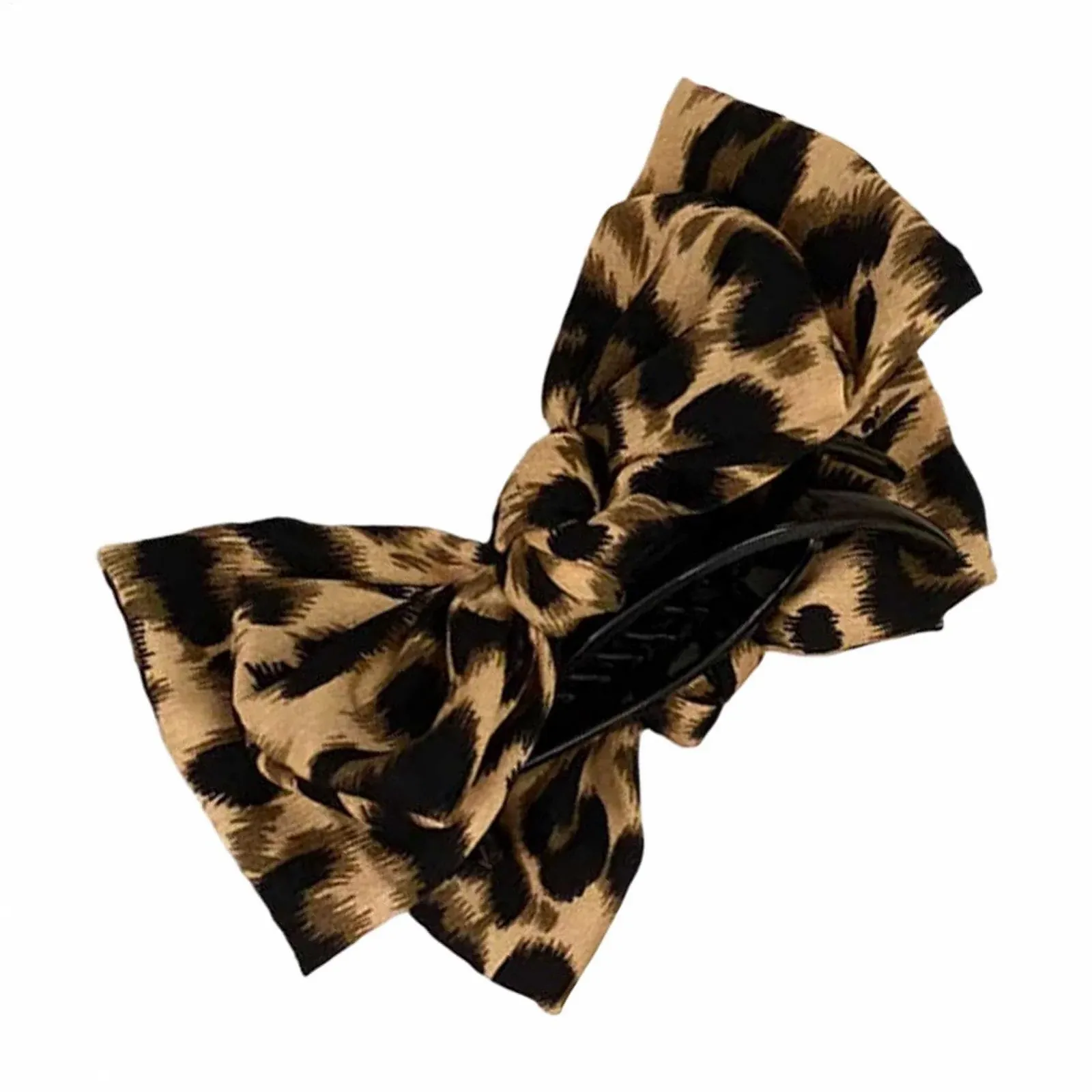 Заколка для волос с леопардовым узором, фото №8