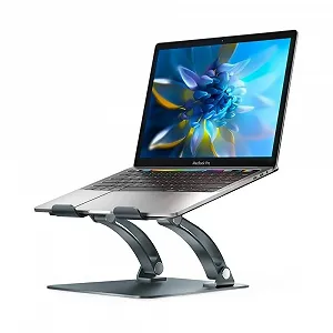 Подставка для ноутбука складная для стола, эргономичная подставка для охлаждения ноутбука - Фото 1