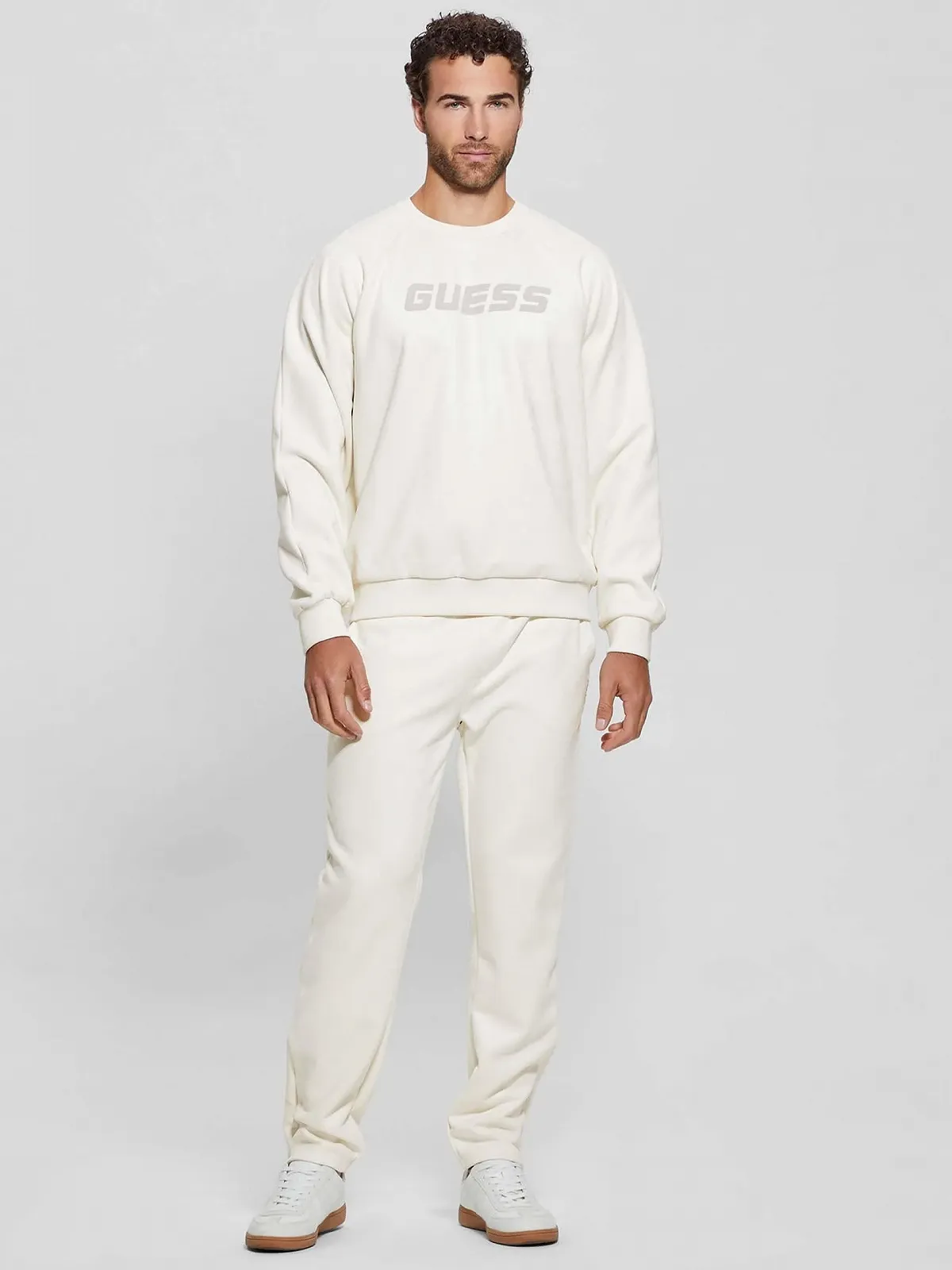 Толстовка Eco Daril Crewneck, Salzweiß, M, фото №3