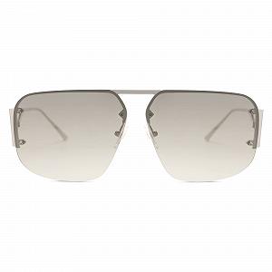 Сонцезахисні окуляри SOJOS SJ1192 Ретро Великі Модні Без оправи Металеві - Фото 1