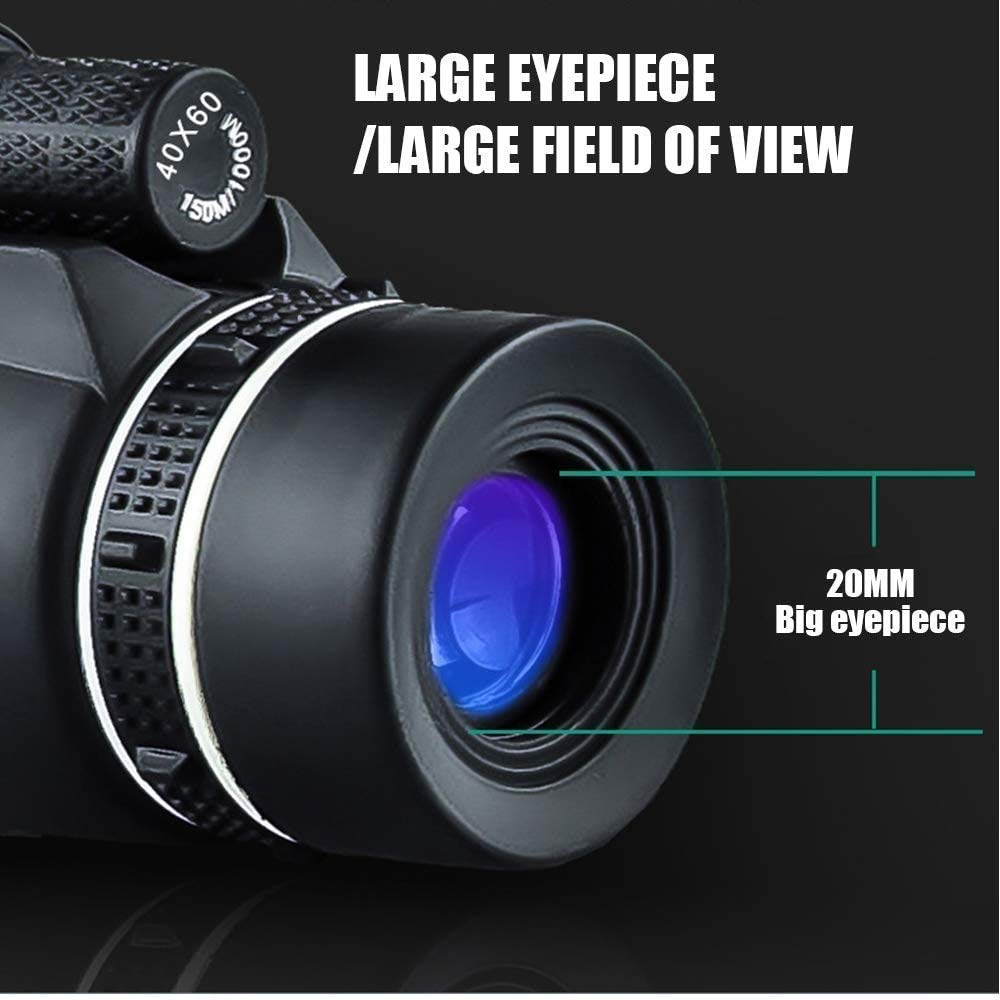 Труба Monocular 40x60 HD Monocular з тримачем для смартфона, фото №7