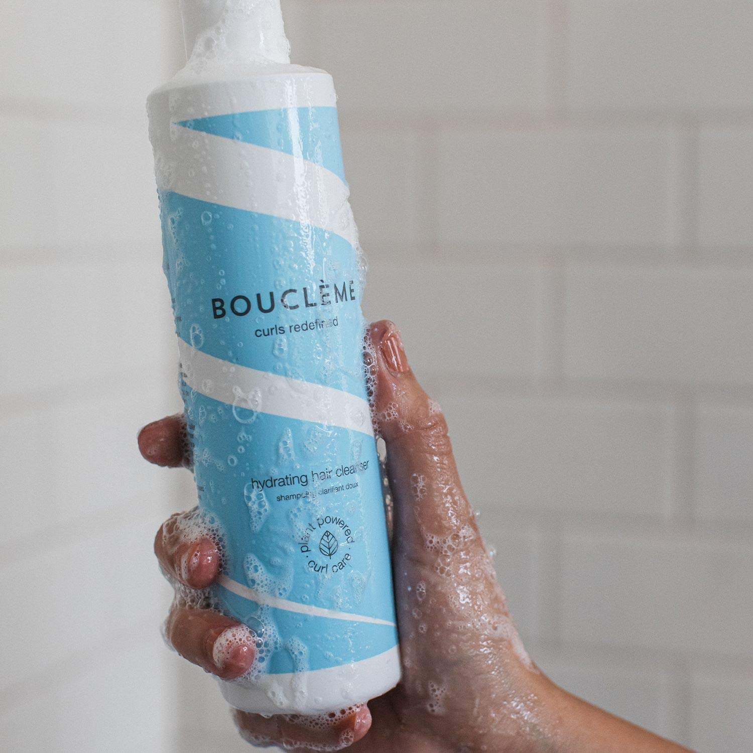 Шампунь Bouclème Hydrating Hair Cleanser для кучерявих волос, для тонких волос и жирной кожи головы 300 мл, фото №5