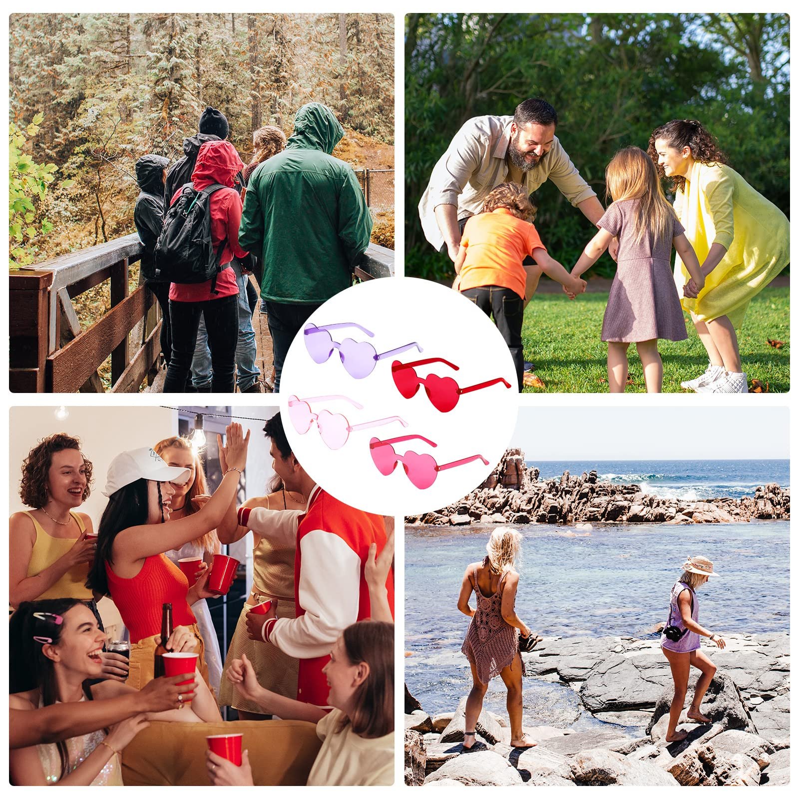 Сонцезахисні окуляри KINBOM Набір, фото №7