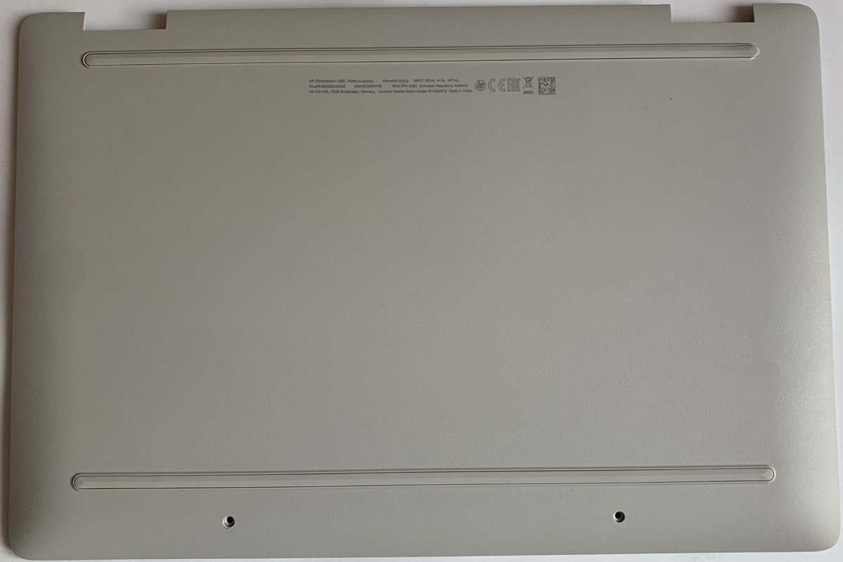 Нижня кришка корпусу HP Chromebook x360 14 (підон, сервісна кришка) оригінал, PTNJE173569, фото №2