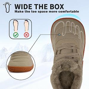 Ботинки Mabove Barefoot Зимние Мужские Трейловые Многоцветные synthetic.ua - Фото 1