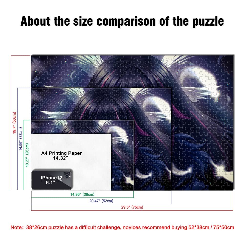 Пазл Genshin Impact Columbina 1000 элементов 26 х 38 см, фото №3