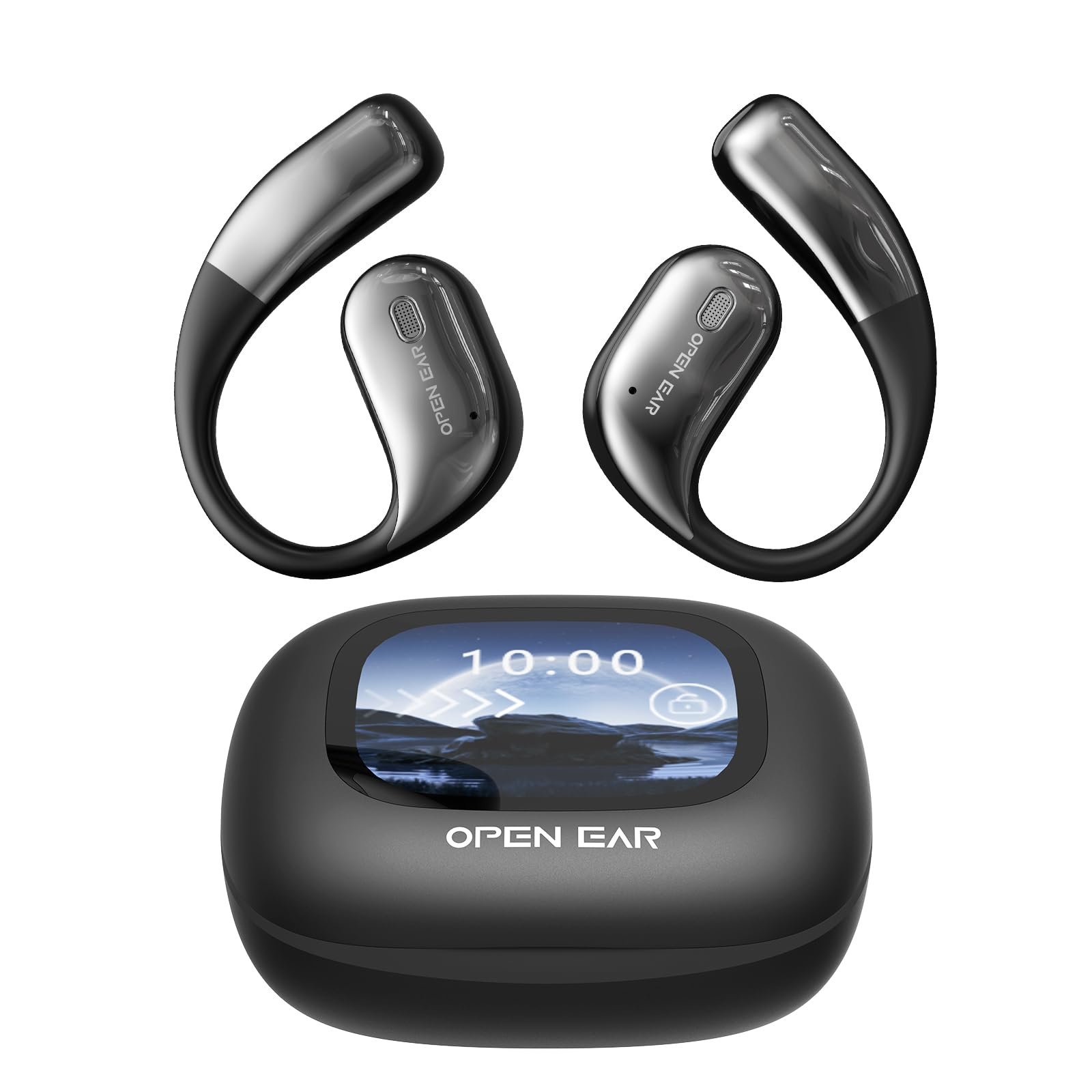 Наушники-переводчики Ki, 3-в-1, с переводом в реальном времени, 150 языков, сенсорный экран, 60 часов для iOS и Android, для путешествий, фото №1