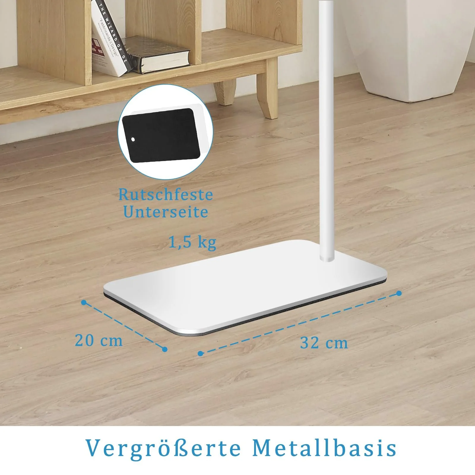 Тримач для відеоняні 170 см Height Adjustable Stand 1/4 Inch Thread Floor Stand, фото №4 Тримач для відеоняні 170 см Height Adjustable Stand 1/4 Inch Thread Floor Stand, фото №4