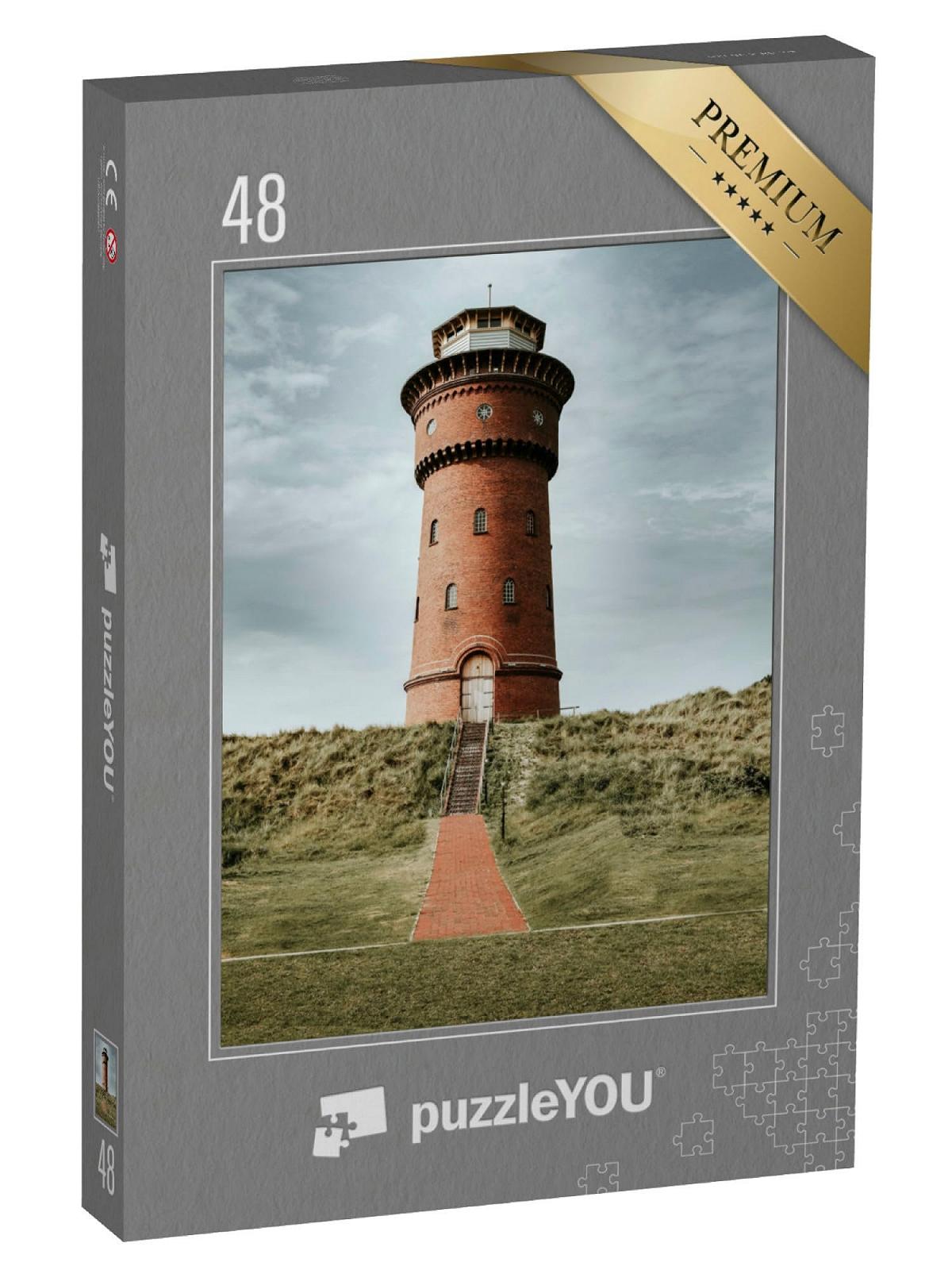 Пазл puzzleYOU Боркум "Старый маяк на острове Боркум" 48 деталей, фото №1