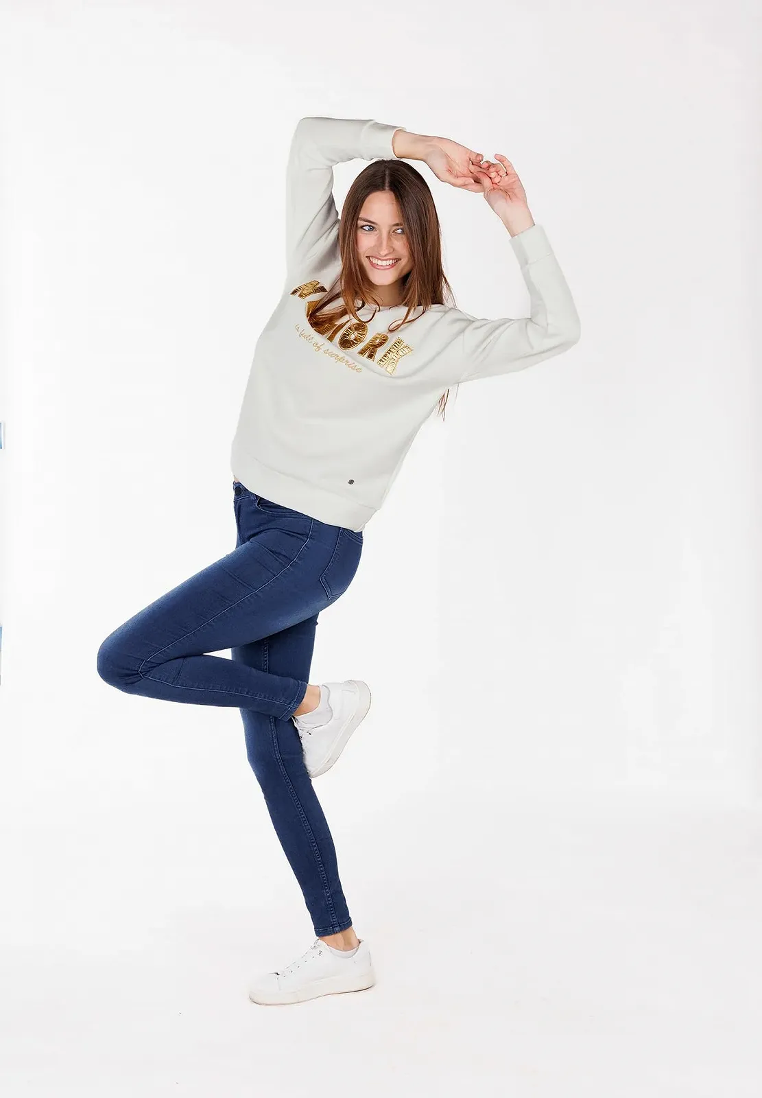 Женский свитшот KEY LARGO New York Round, фото №5