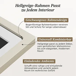 Цифровая фоторамка Apveelveer WiFi 10.1" 32 GB 1280 x 800 HD IPS Light Grey synthetic.ua - Фото 1