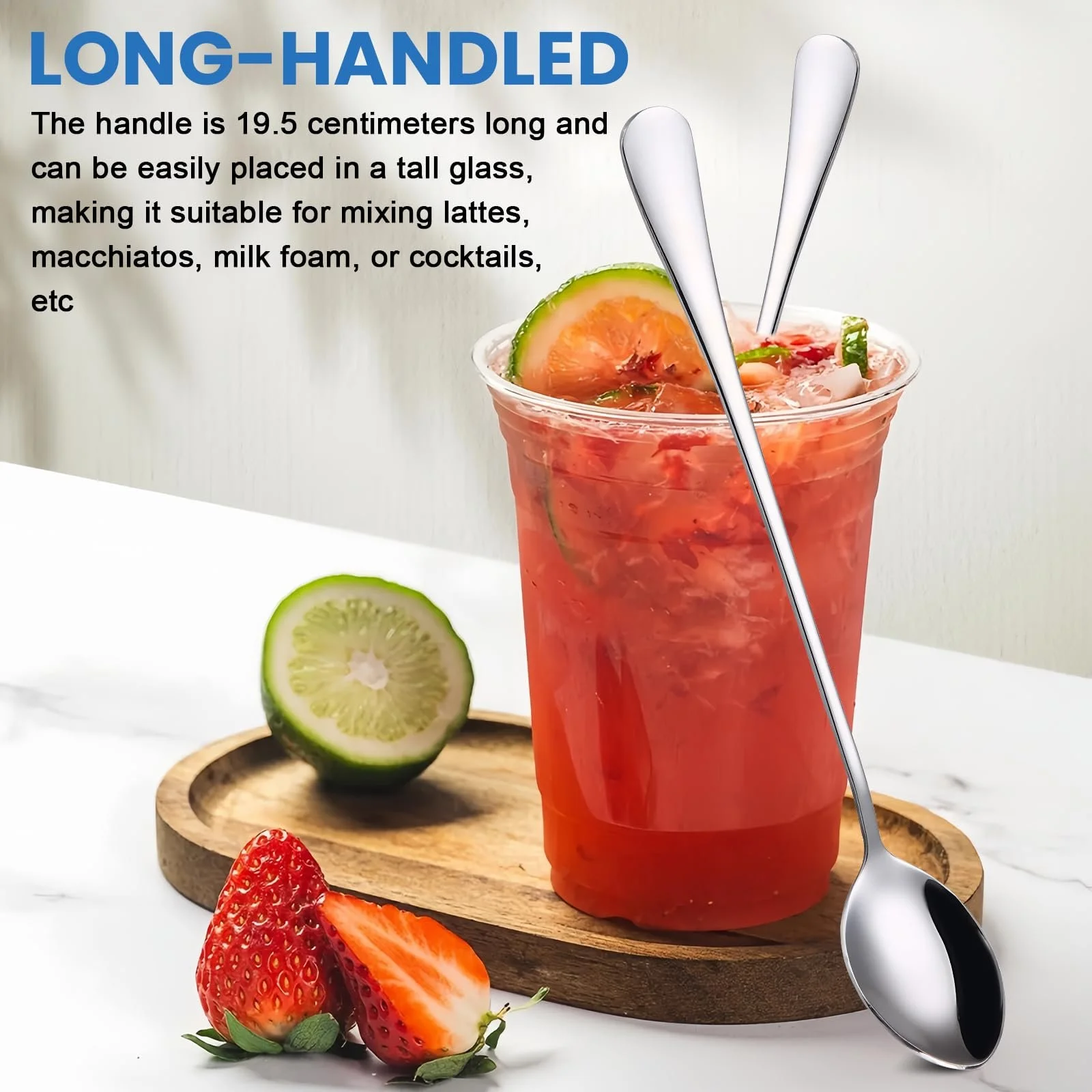 Набір ложок для лате макіато, 30 шт, фото №5