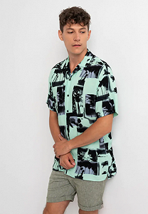 Рубашка Jack&Jones RESORT SS TC220 12179803 Yucca Бирюзовый M - Фото 1
