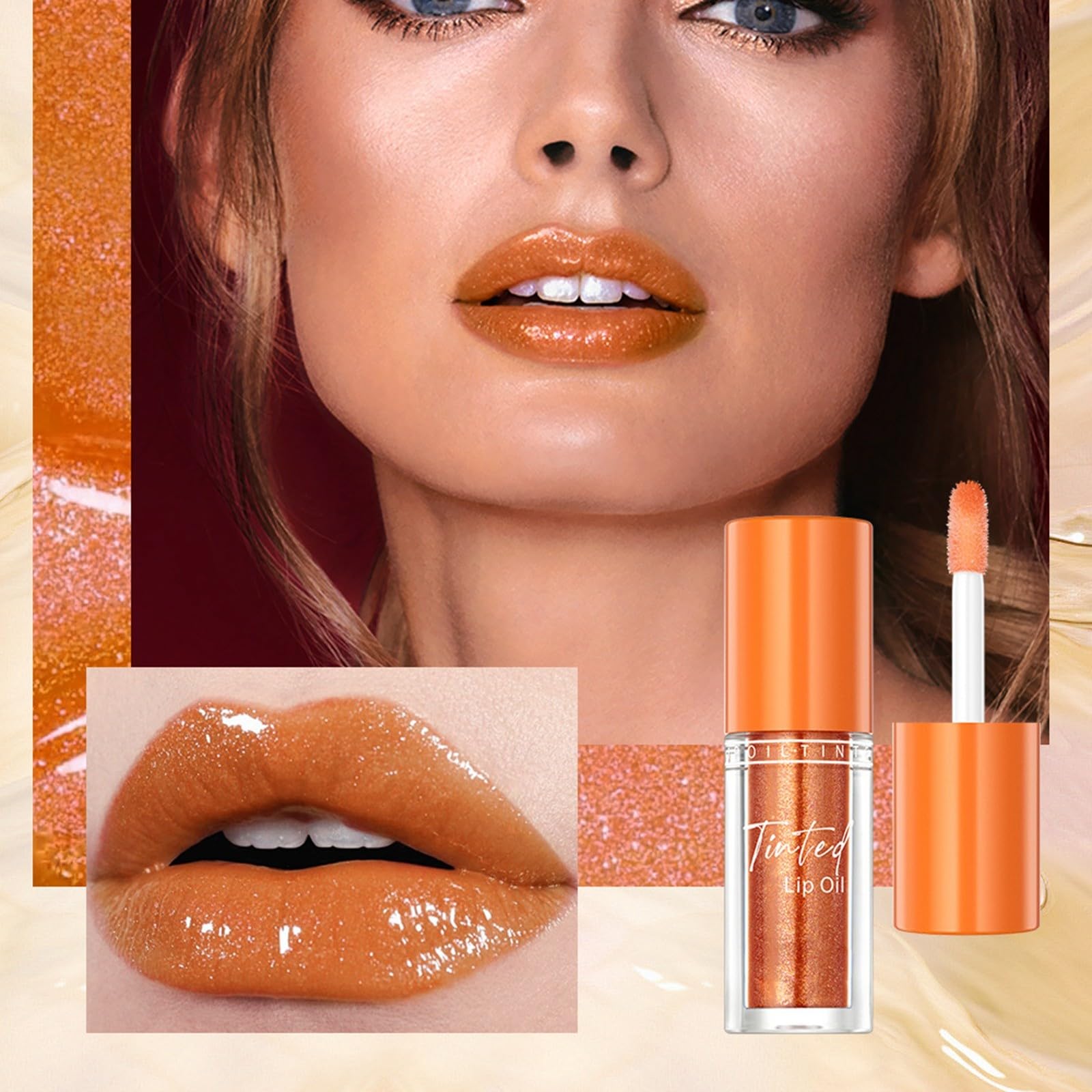 Зволожувальна блискуча олія для губ, зволожувальний блиск для губ, фото №3