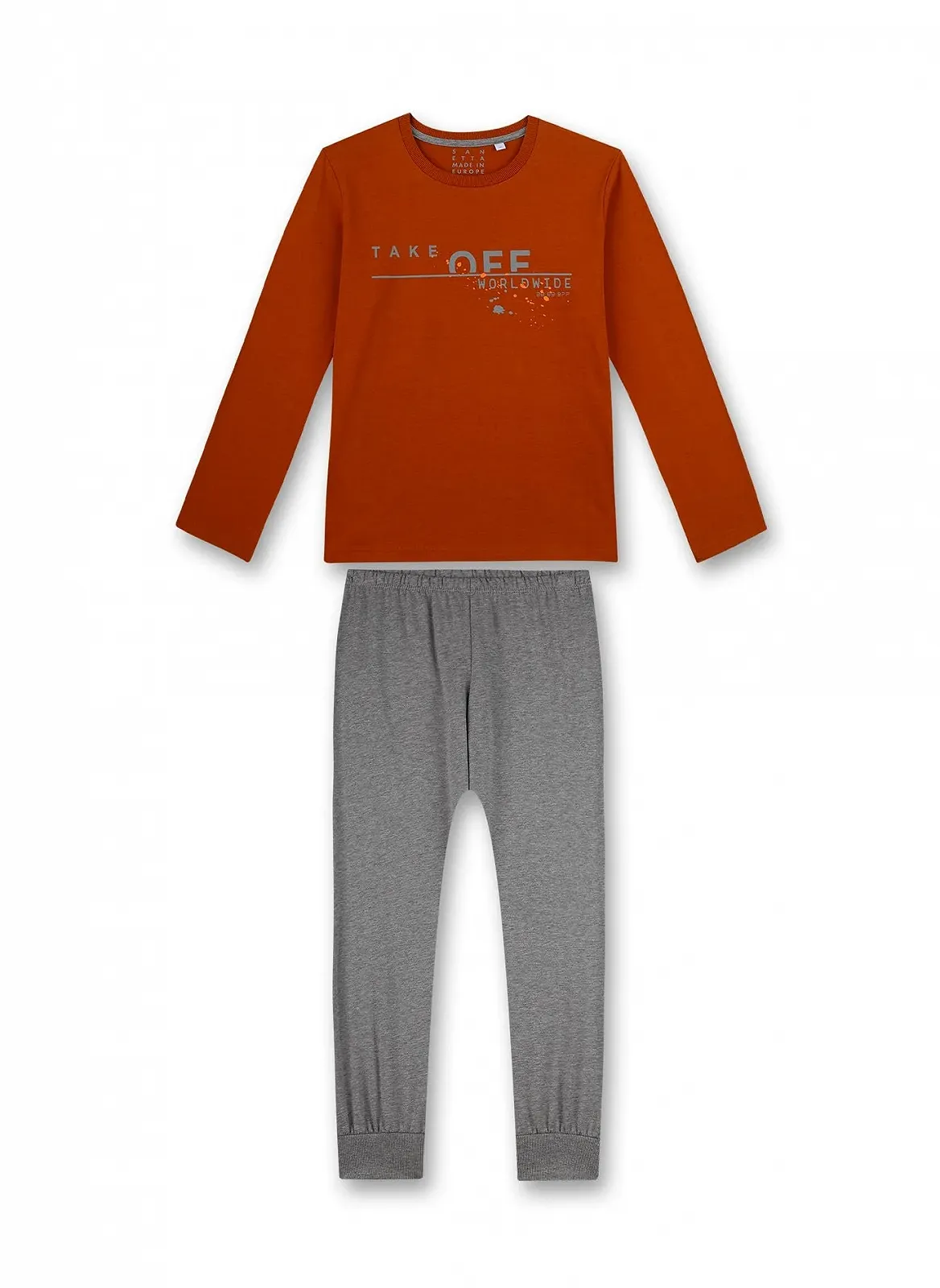 Піжама Sanetta для хлопчиків Червоний, фото №1