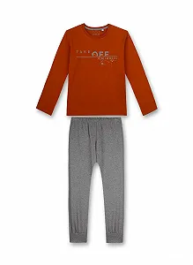 Пижама Sanetta для мальчиков Красный - Фото 1