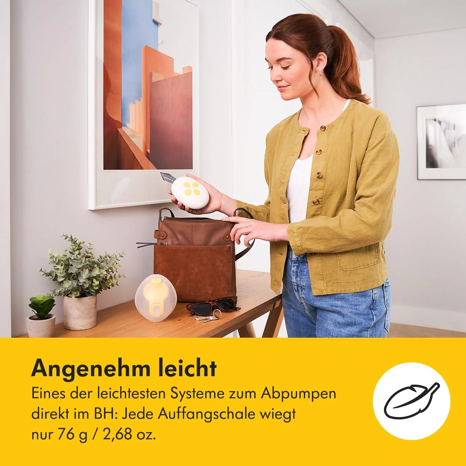 Молоковідсмоктувач електричний одинарний Medela Solo Hands-free, фото №6 Молоковідсмоктувач електричний одинарний Medela Solo Hands-free, фото №6