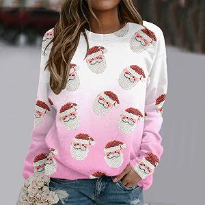 Рождественский джемпер Женский рождественский джемпер Рождественский свитшот для девочек-подростков Рождественский костюм Теплый вязаный джемпер Элегантная рождественская рубашка Милый рождественский наряд Рубашка с длинными рукавами synthetic.ua - Фото 1