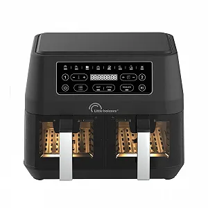 Мультипіч LITTLE BALANCE 8765 Crousty Light Duo 7.6 л 2 чаші 8 програм 2460 Вт чорна - Фото 1